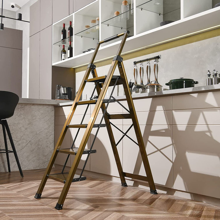 Five step store ladder